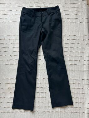 Ann Taylor womens Black Dress Trousers - Classic Straight Fit